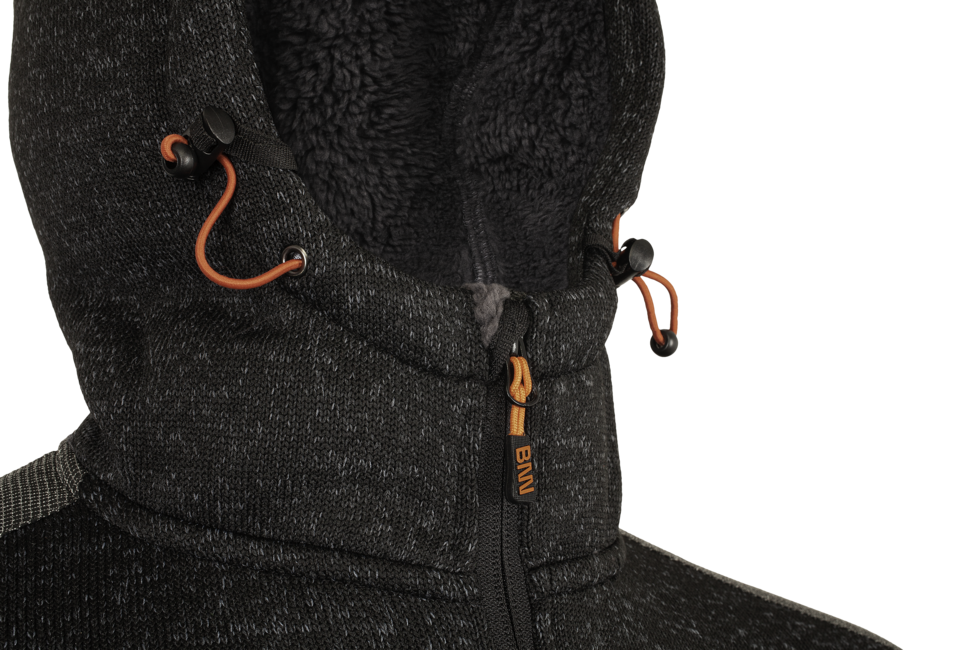 BENNON Nortos felpa, grigio/nero