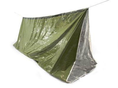 Origin Outdoors Tenda di sopravvivenza 3 in 1 240x107x92 cm, verde