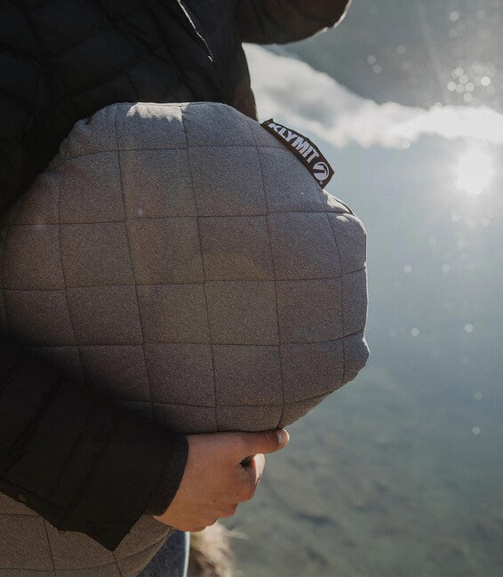 Klymit Luxe cuscino, grigio