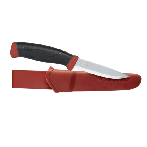 Morakniv Companion (S) outdoor knife, rosso