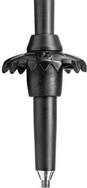 Leki Makalu FX Carbon bastoncini da trekking 110 - 130 cm, nero-arancio-carbonio naturale