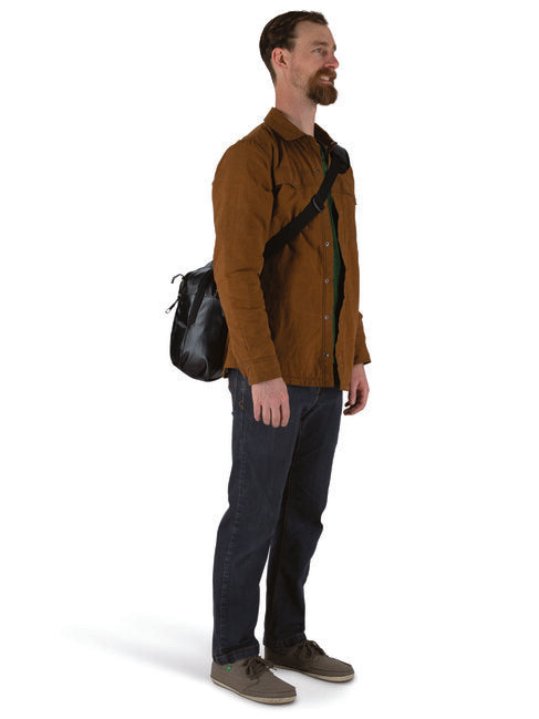 Osprey Transporter carry-on, nero