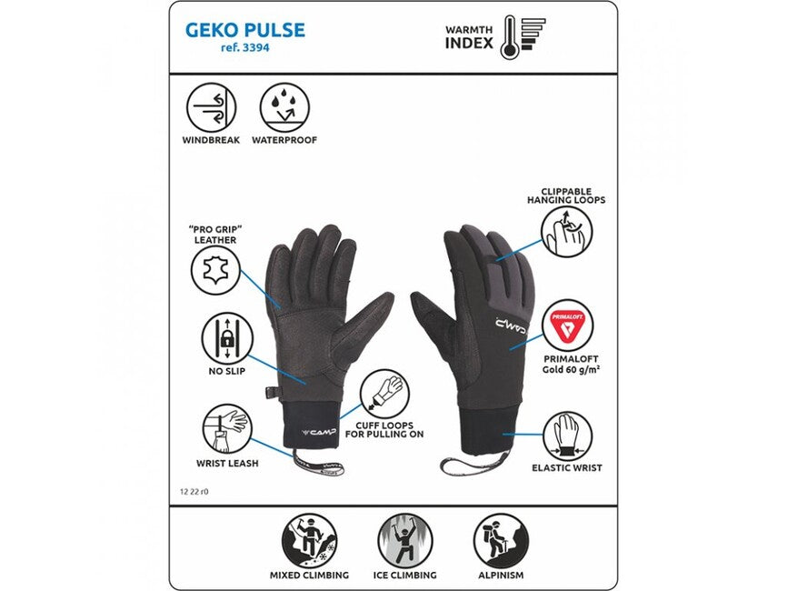 Camp Geko Pulse guanti da arrampicata