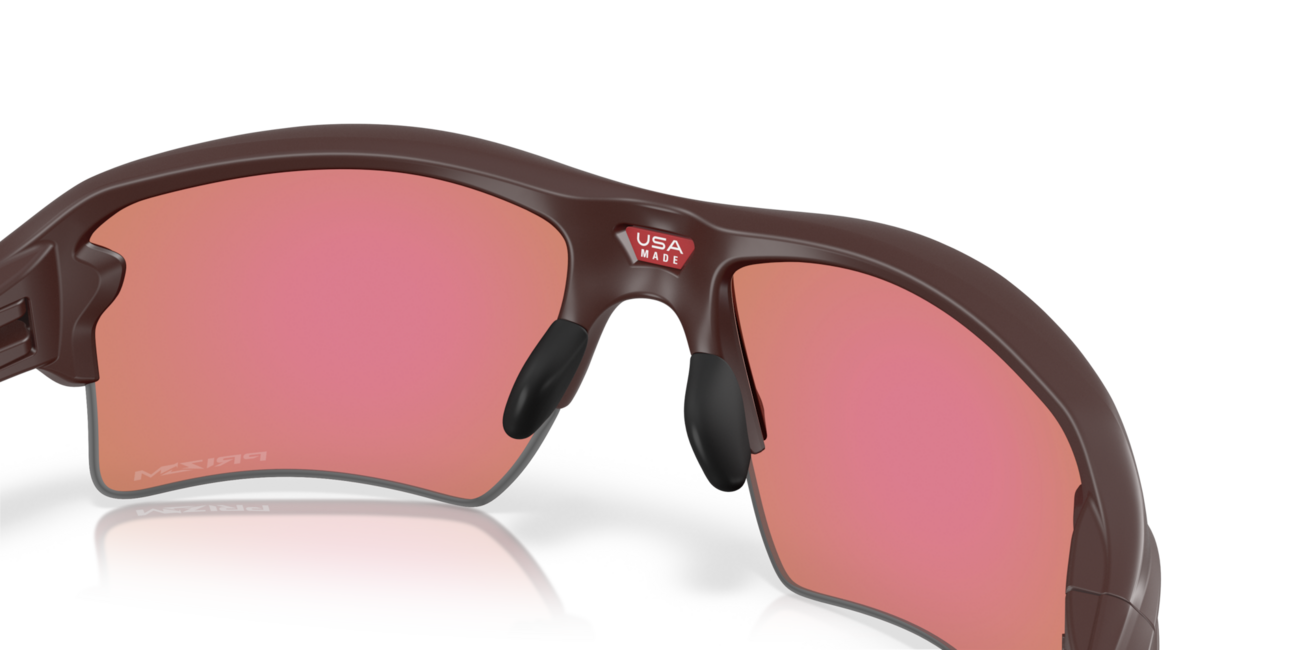 Oakley FLAK 2.0 XL Sunglasses, Matte Grenache Frame, Prizm Golf Lenses, 59mm, Metal