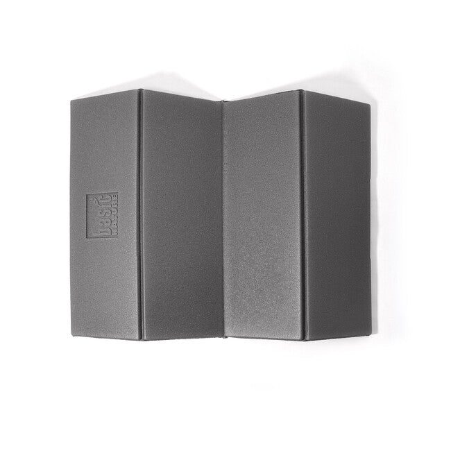 BasicNature Cuscino di seduta pieghevole, antracite
