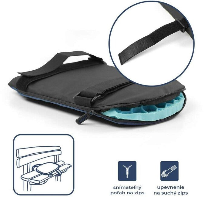Mosh Kamper seduta per esterni, blu/nero