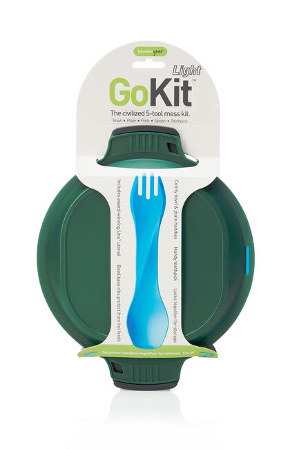 Humangear GoKit lunchbox, verde carbone basic