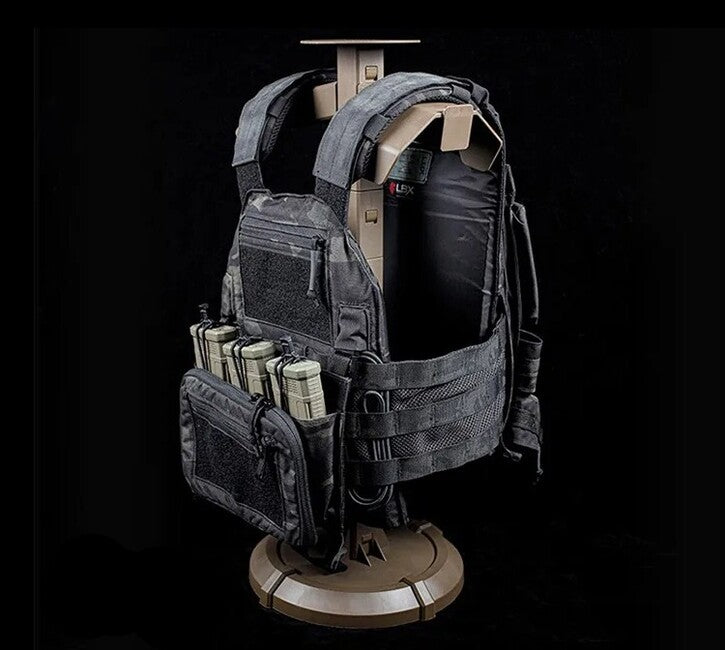 DRAGOWA Tactical Ocelot supporto regolabile per equipaggiamento, nero