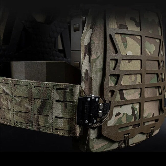DRAGOWA Tactical Outlaw porta targa, nero