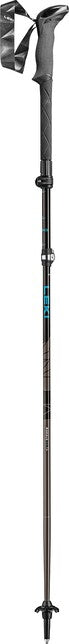 Leki Makalu FX TA bastoncini da trekking 110 - 130 cm, nero petrolio-grigio argento