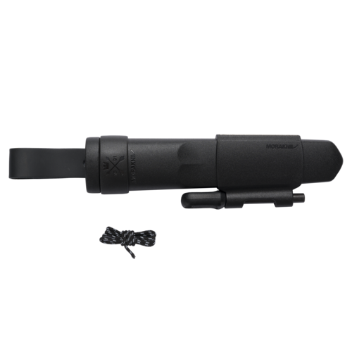 Morakniv Garberg (S) coltello da esterno con kit di sopravvivenza, nero