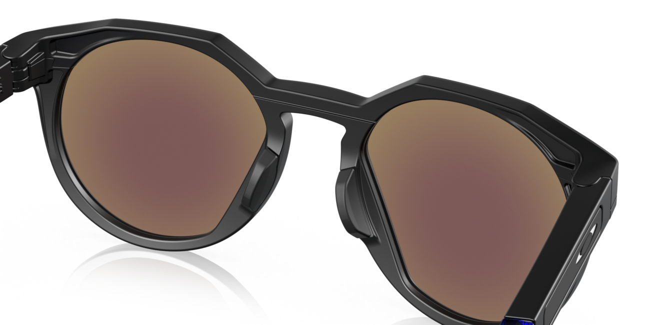 Oakley Hstn occhiali da sole con telaio con le diapositive Prizm Sapphire Polar 52 , matte black