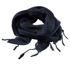 Brandit Shemag sciarpa, blu navy-nero