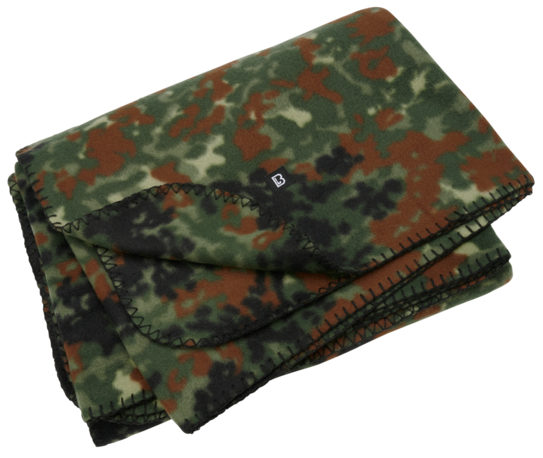 Brandit Coperta in pile 135 x 175 cm, flecktarn