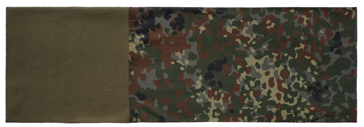 Brandit flísový multifunkčný nákrčník, flecktarn