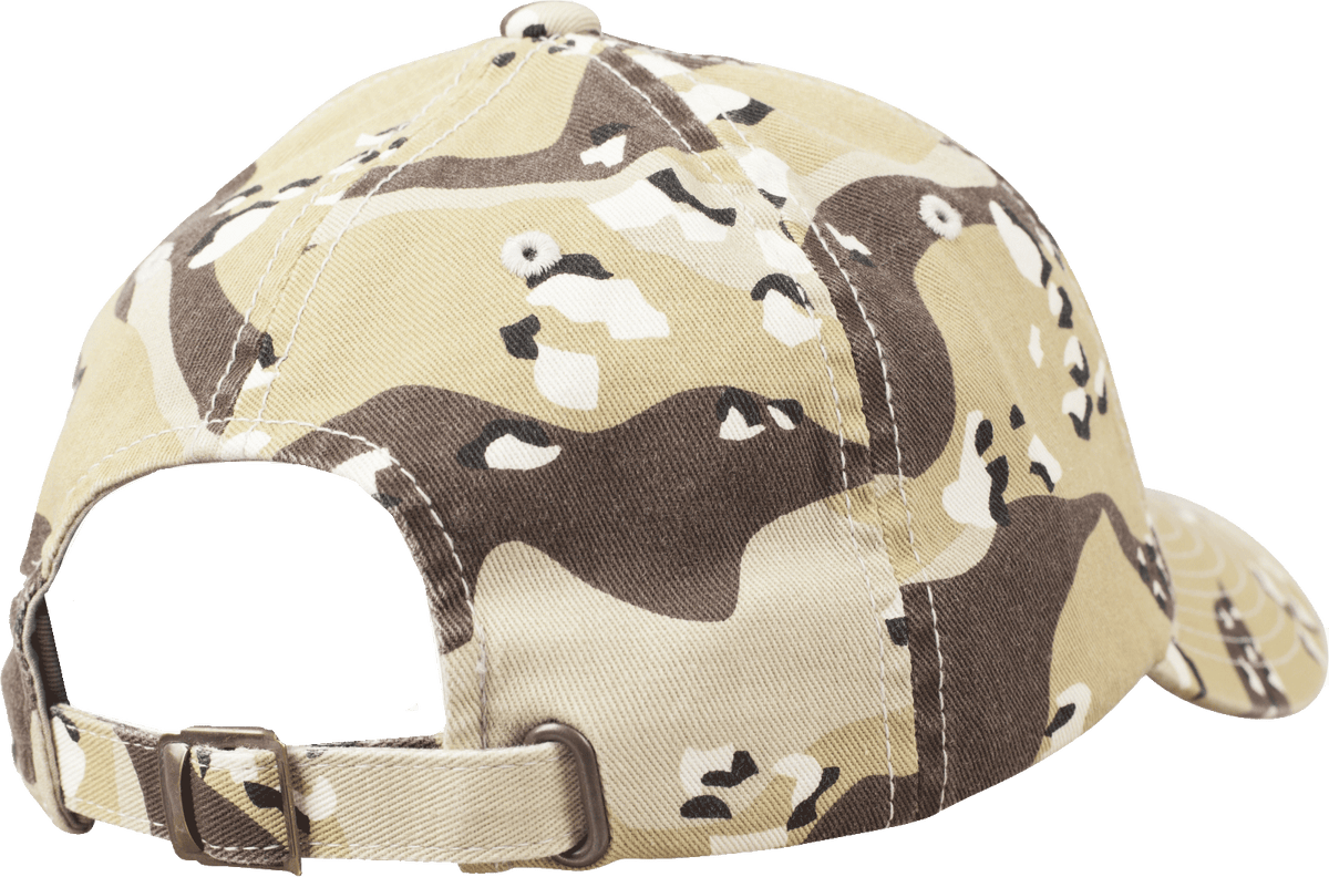 Brandit Low Profile Camo šiltovka s vypraným efektom, 6-color desert