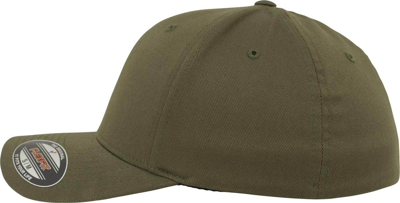 Brandit Flexfit Wooly Combed cappellino, oliva