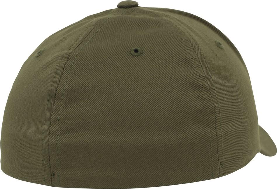 Brandit Flexfit Wooly Combed cappellino, oliva