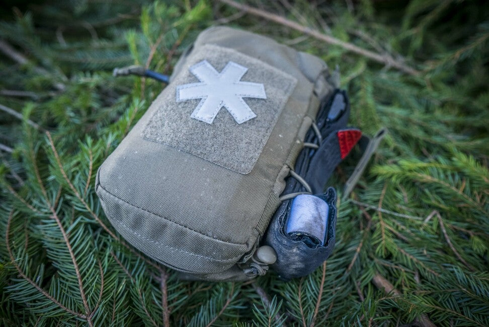Helikon-Tex Custodia Modulare individuale per kit di pronto soccorso - Cordura - Verde oliva