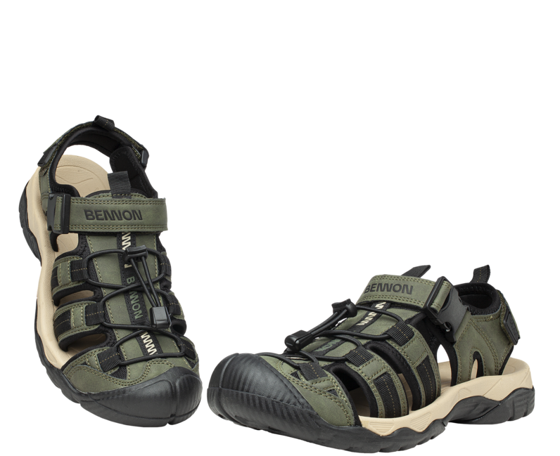 BENNON Amazon sandali sportivi, verde
