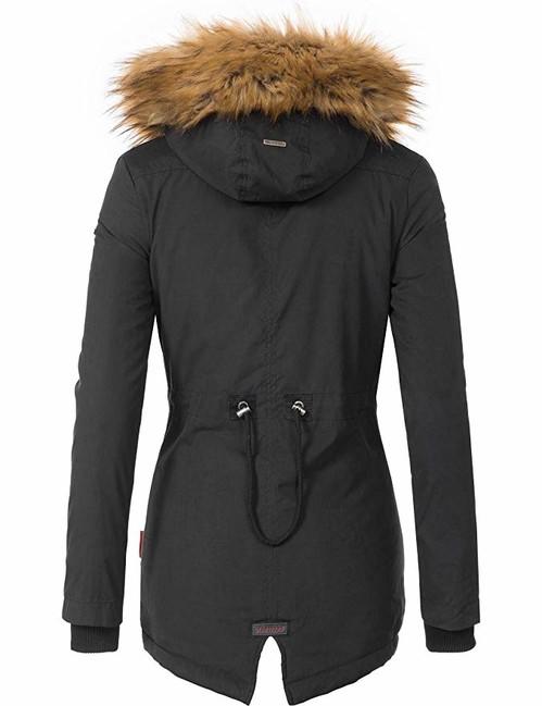 Marikoo Akira giacca invernale con cappuccio, nera