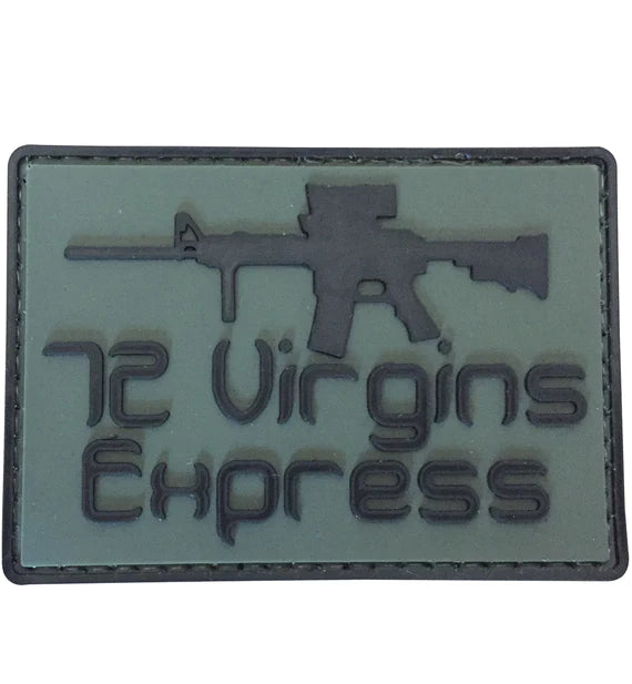 WARAGOD 72 Virgins Express toppa in pvc, toppa WARAGOD top