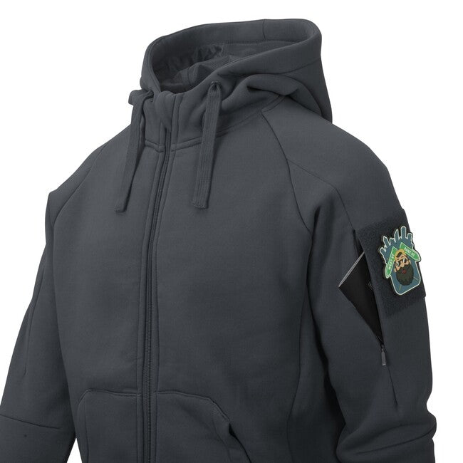 Helikon-Tex Felpa tattica urbana (FullZip) - grigio