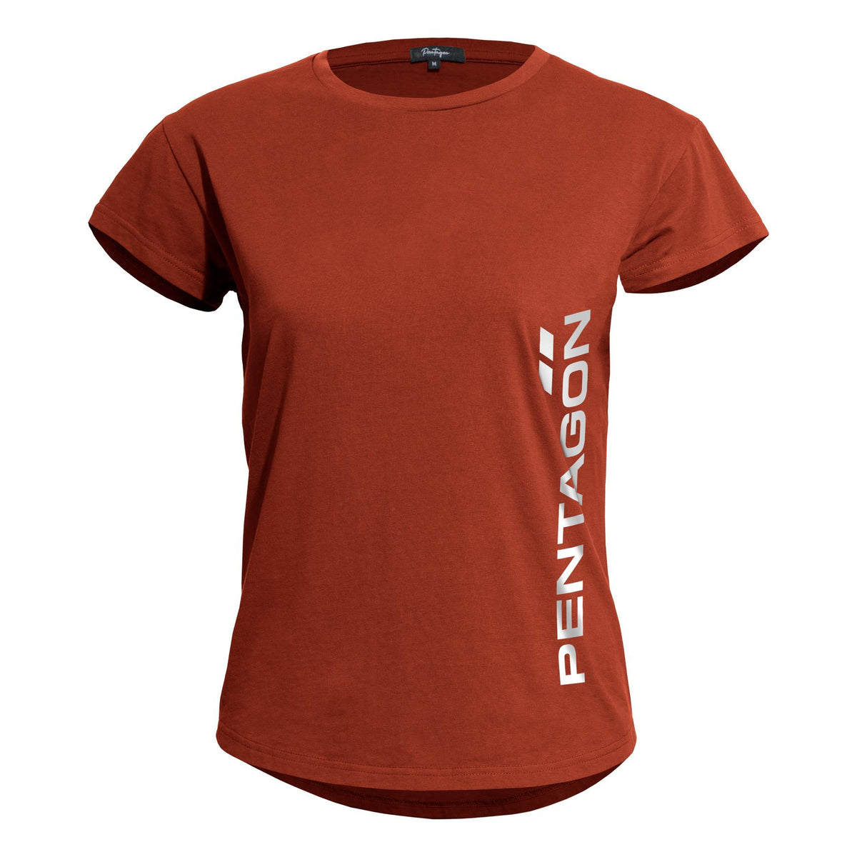 Pentagon Whisper t-shirt a maniche corte da donna, Maroon Red