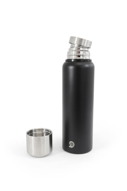 Origin Outdoors PureSteel vacuum thermos 0,5 l, nero