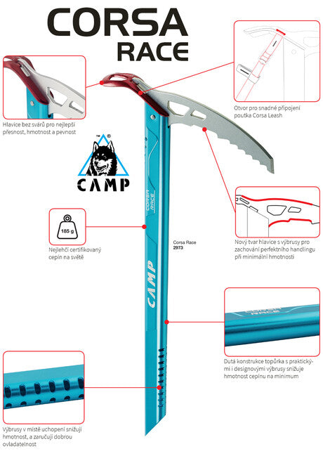 Camp Corsa Race cepín 50 cm