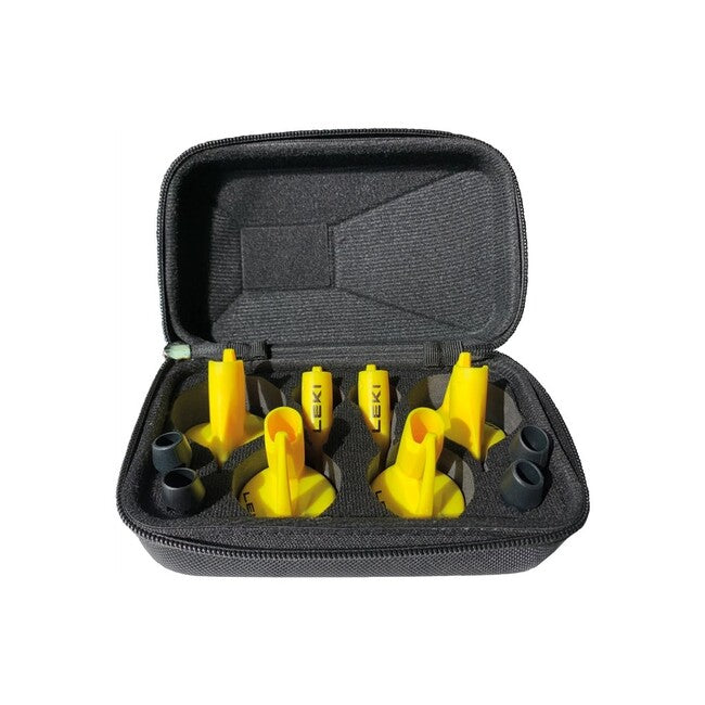 Leki Fin Vario basket s/m, giallo neon