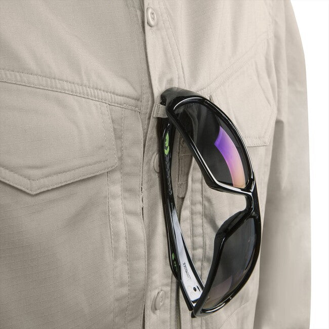 Helikon-Tex DEFENDER Mk2 Πουκάμισο Μακρυμάνικο PolyCotton Ripstop, Μαύρο