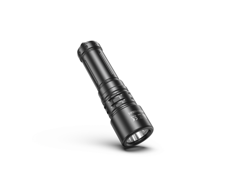 Bludive BD10 torcia subacquea, nera