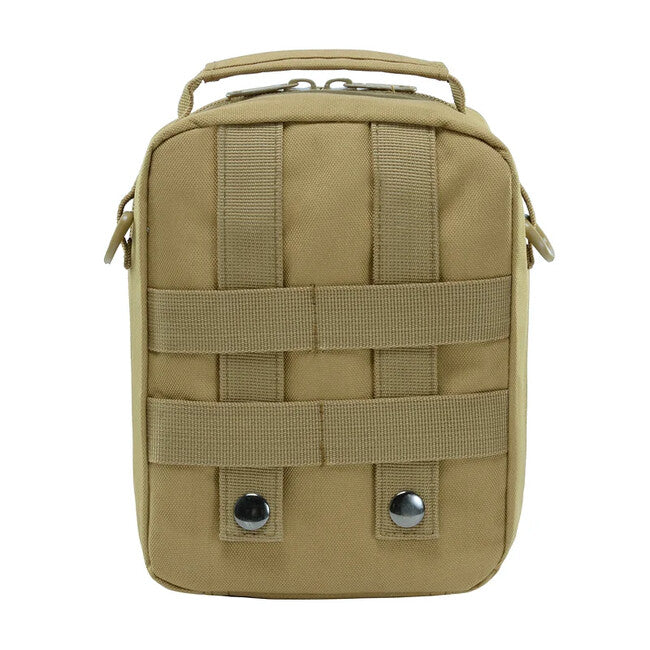 DRAGOWA Tactical Borsa medica tattica impermeabile a tracolla 2L, verde