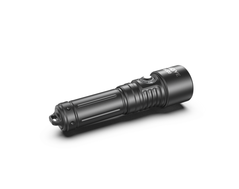 Bludive BD20 torcia subacquea, nera