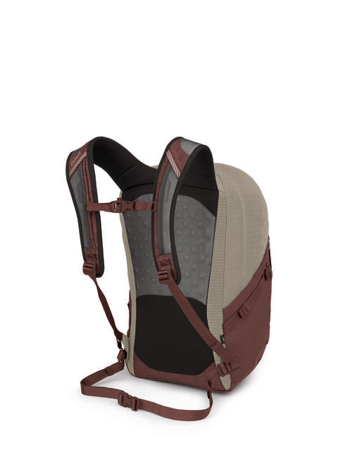 Osprey Quasar 28 zaino da città, marrone segatura/rosso raisin