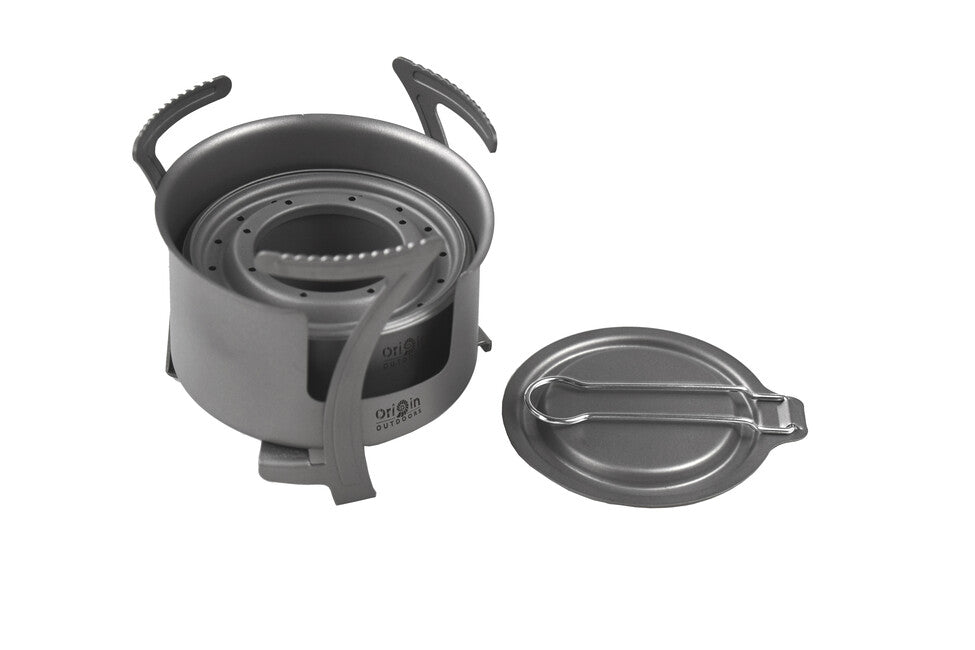 Origin Outdoors Combo Stufa Titanium fornello combinato