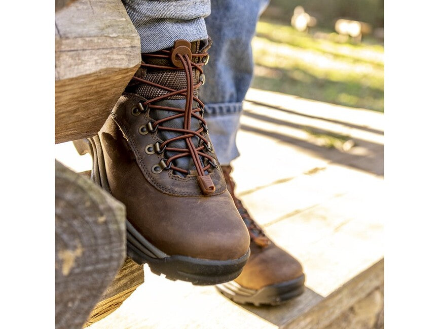Lock Laces Κορδόνια Τρεκινγκ, Σκούρο Καφέ