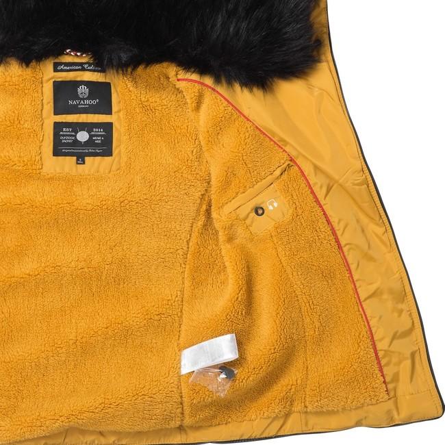 Navahoo Yuki2 giacca invernale da donna, gialla