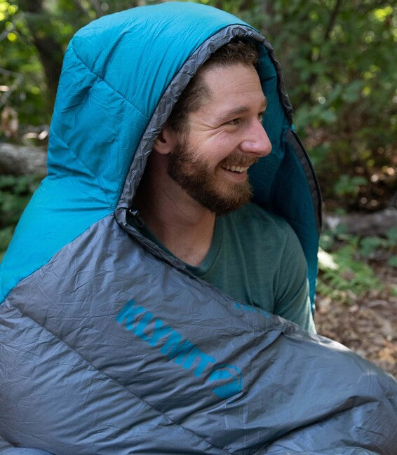 Klymit KSB 35 sacco a pelo, verde acqua