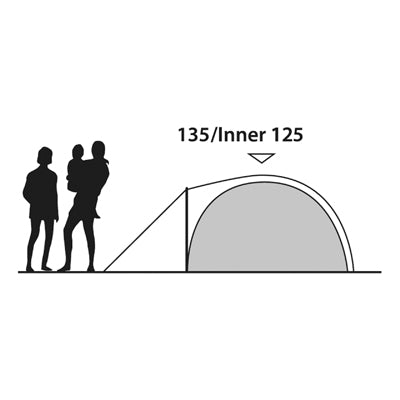 Outwell Cloud tenda per 4 persone