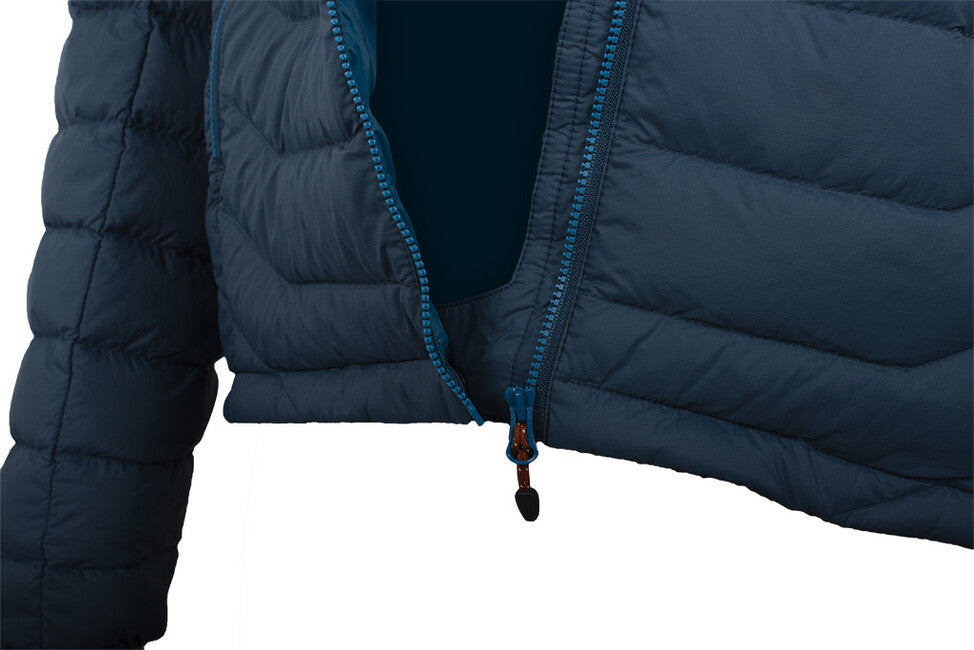 Pinguin Hill giacca con cappuccio, blu