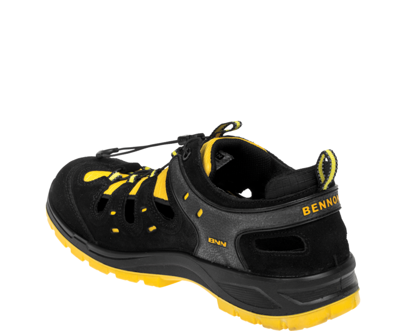 BENNON Bombis Lite sandali da lavoro S1 nm, giallo
