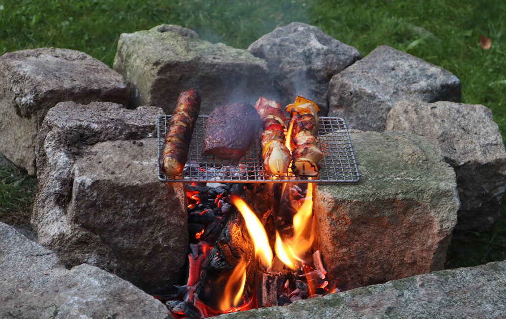 Origin Outdoors Titan titan griglia per griglia in titanio con gancio