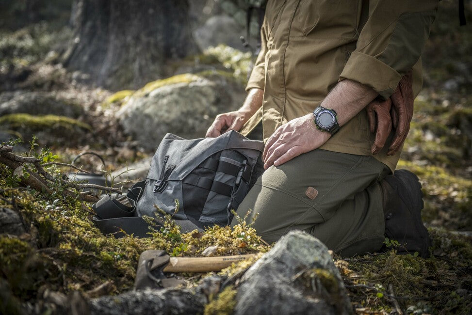 Helikon-Tex Bushcraft Haversack Bag borsa a tracolla - cordura®, grigia ombra/nero