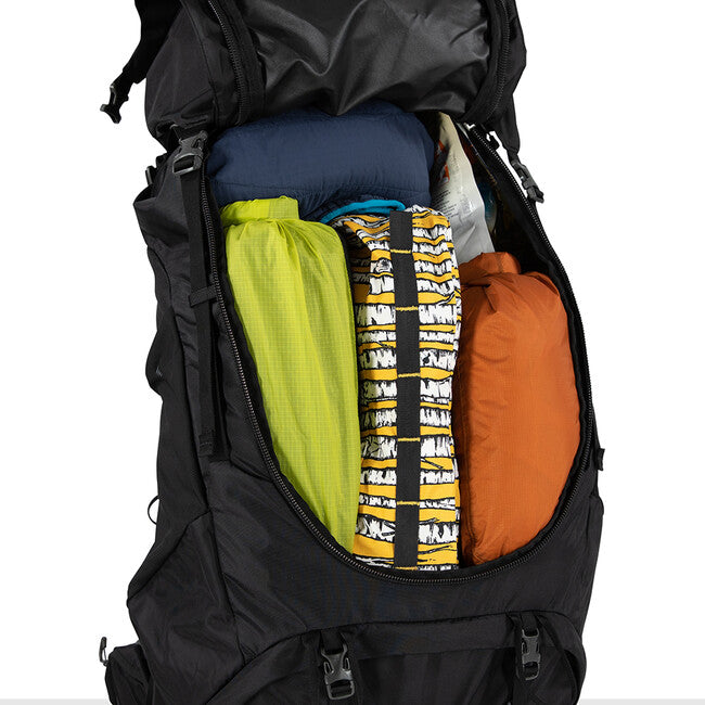 Osprey Kestrel 68 zaino da trekking, nero