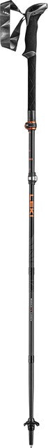 Leki Makalu FX Carbon bastoncini da trekking 110 - 130 cm, nero-arancio-carbonio naturale