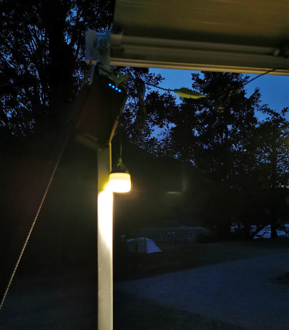 Origin Outdoors Lampada LED collegabile 200 lumen bianco caldo, blu
