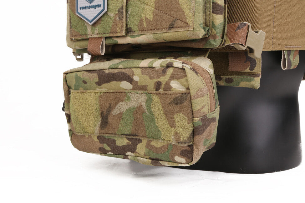 Emersongear Multifunctional Drop Down Plate Carrier Pouch, Black