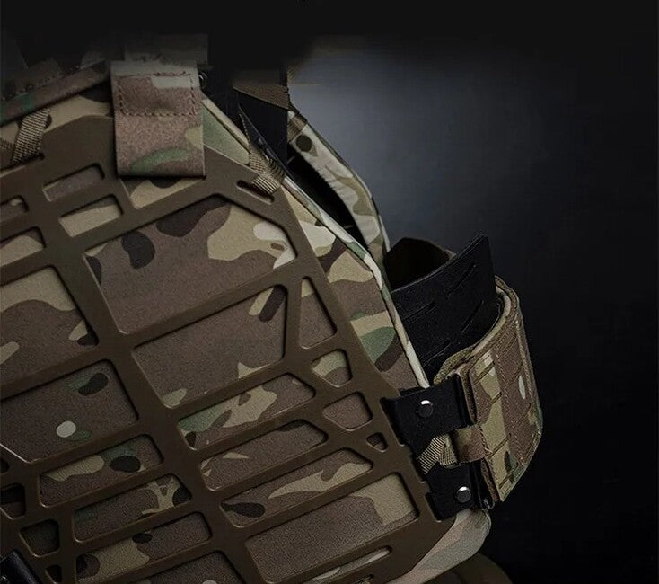 DRAGOWA Tactical Outlaw porta targa, nero
